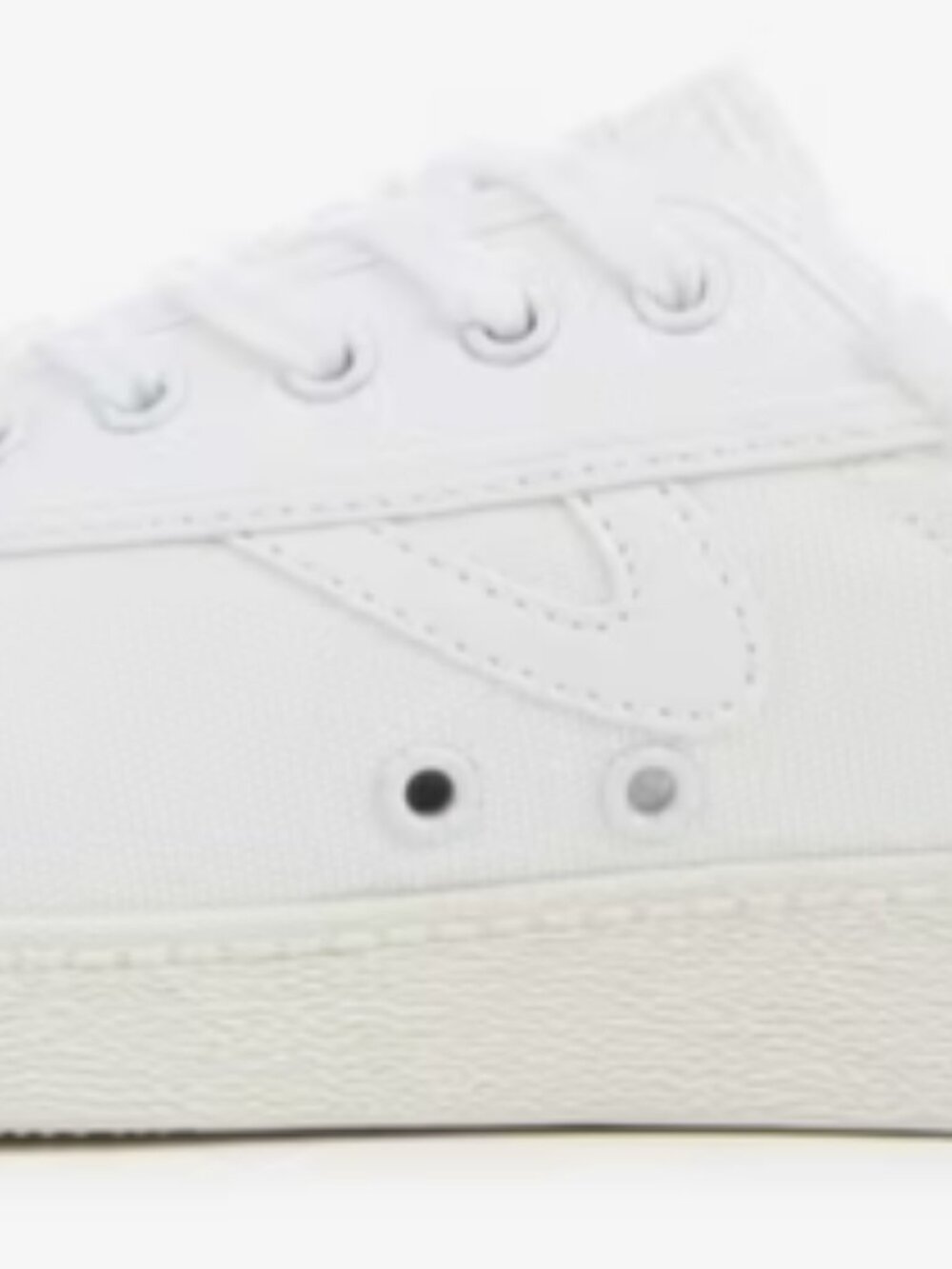 NWT NIB Womens Tretorn Nylite Canvas Sneakers White 6 - Picture 3 of 6